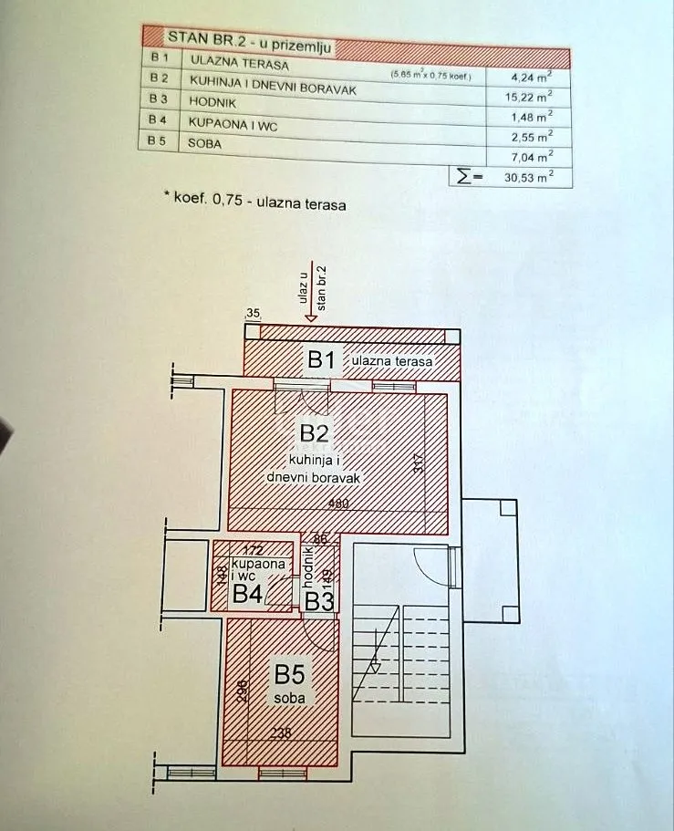 mali lošinj -1s+db stan u kući - slika 7