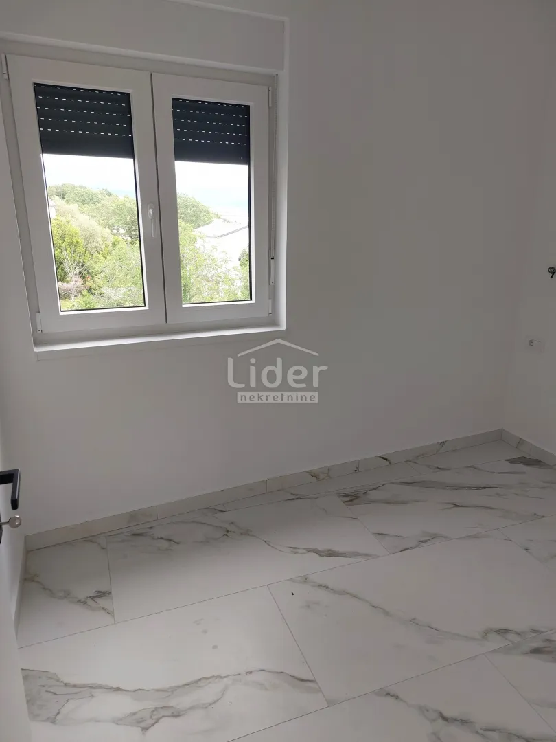 čižići (otok krk) novi apartman, pogled na more - slika 4