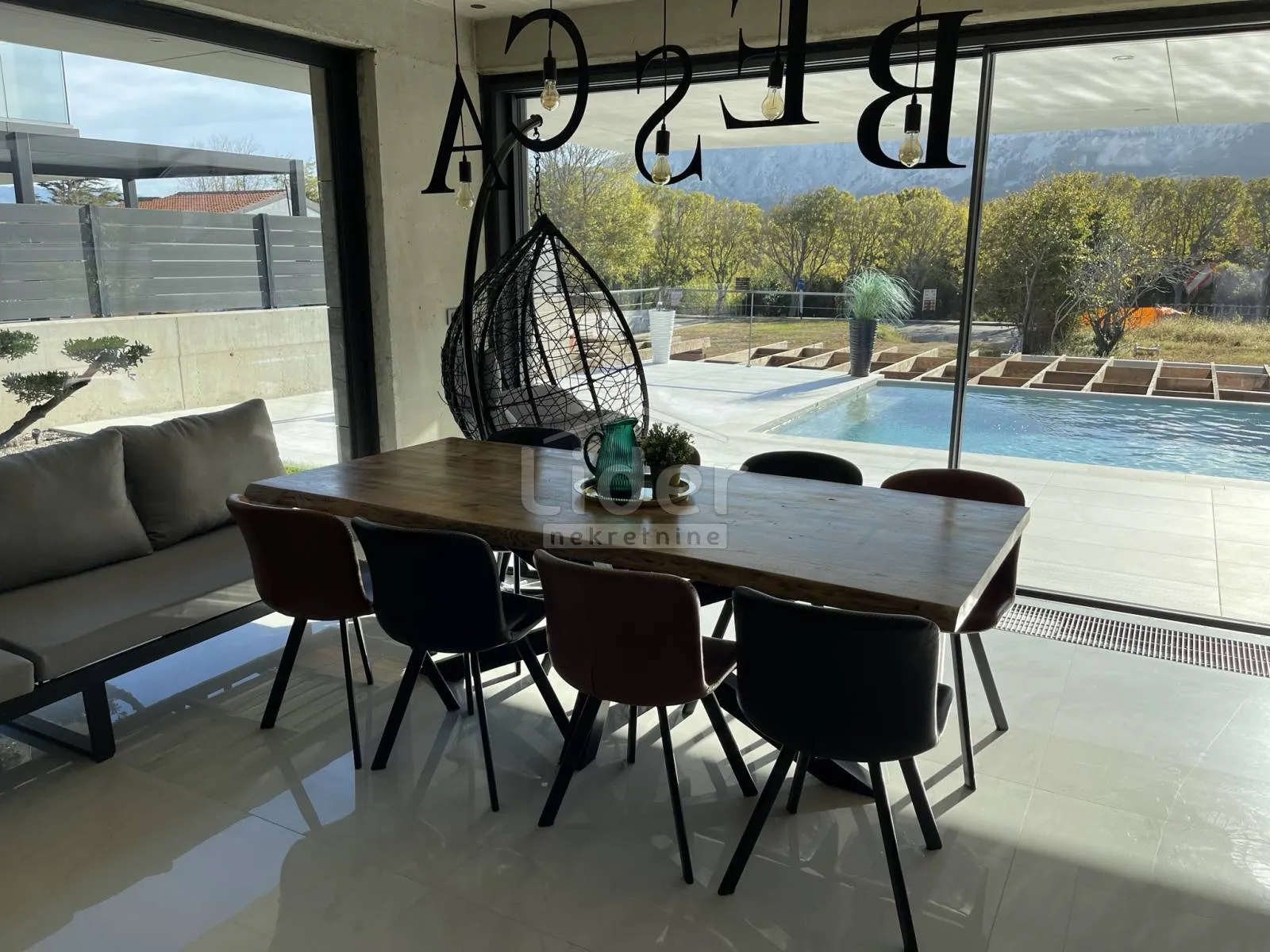 otok krk, baška, dizajnerska urbana vila s bazenom - slika 12