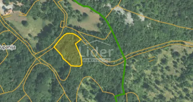 ŠKALNICA Poljoprivredno zemljište od 1517 m2 - Škalnica, Klana