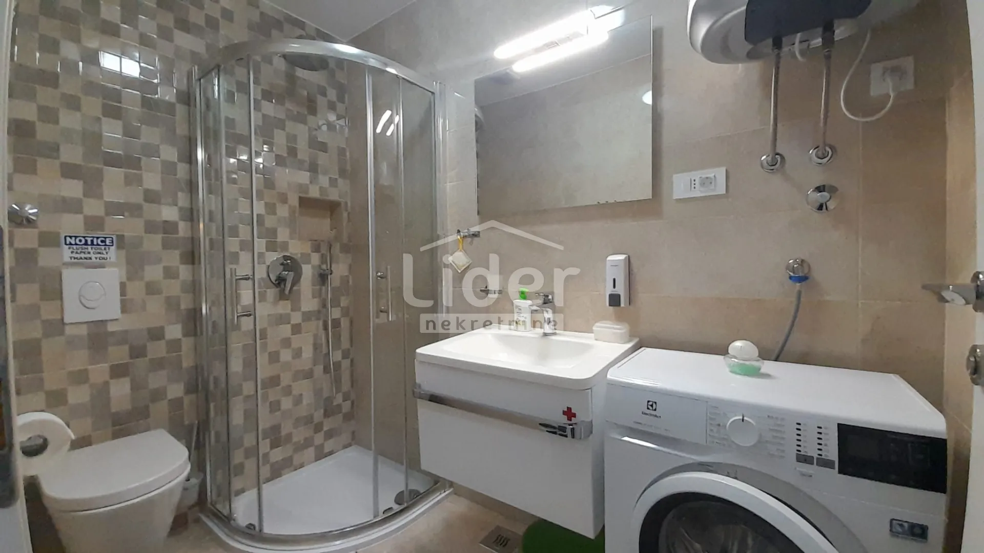 otok krk,malinska-apartman 37m2 s okućnicom 92 m2 - slika 8