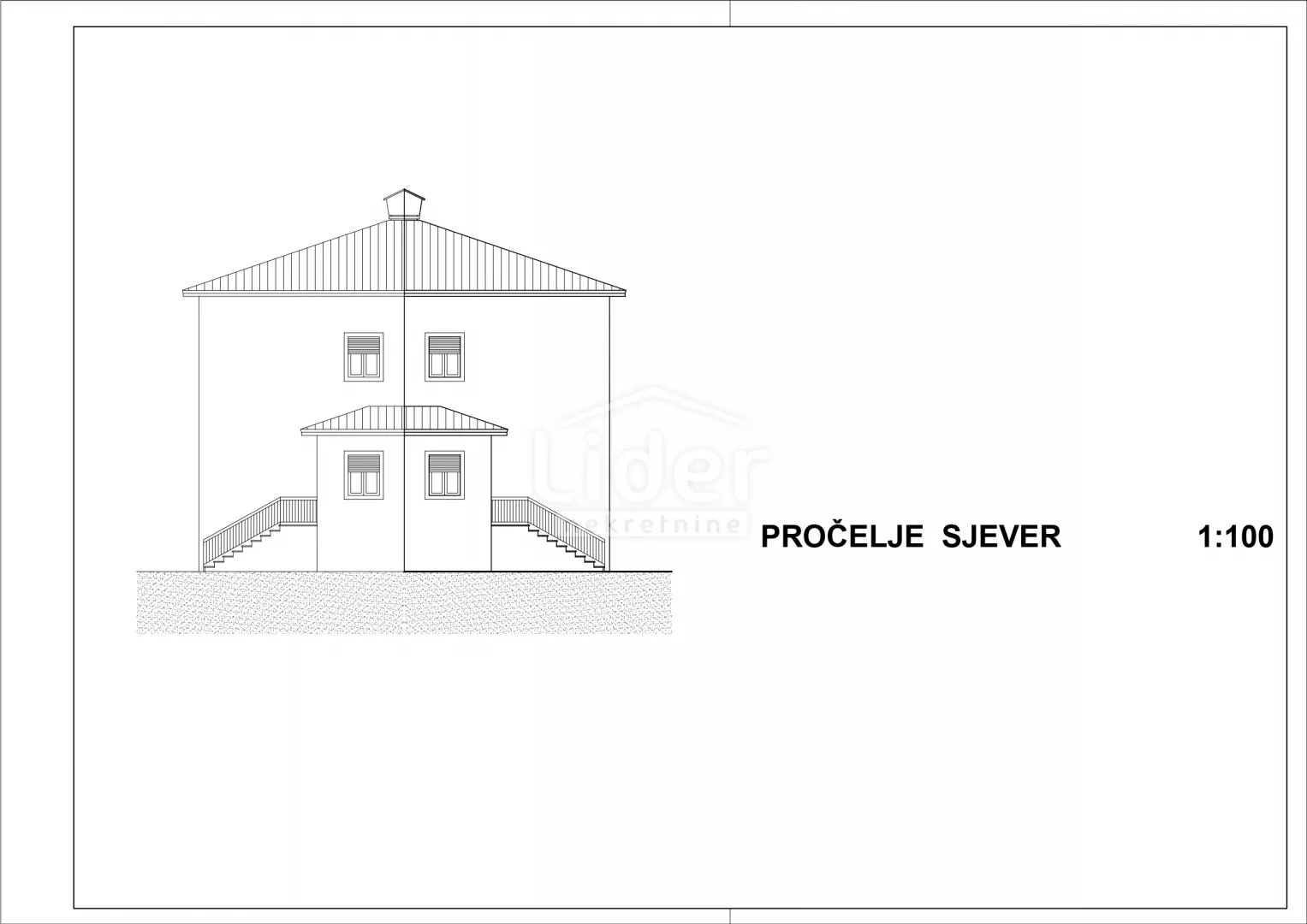 jurdani-obadi, građevinski teren od 314m2, za 3 stambene jedinice, prijavljena gradnja - slika 3
