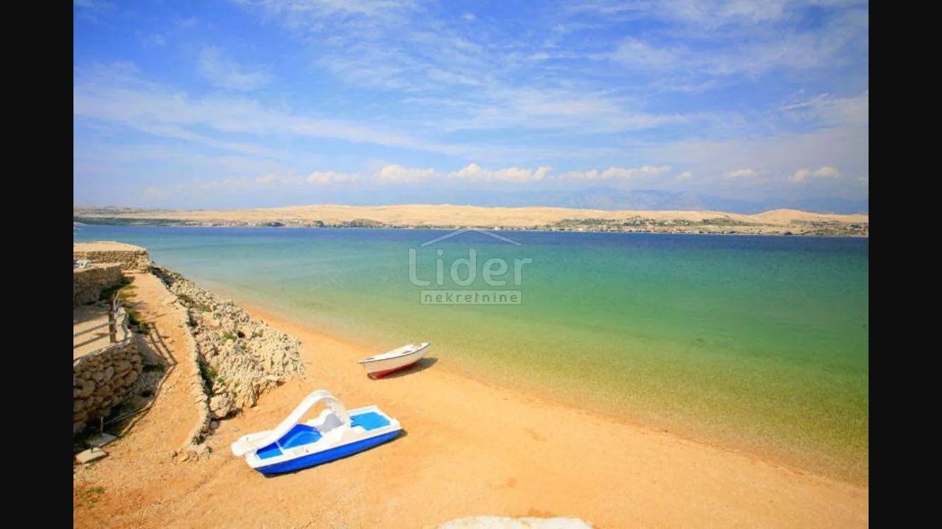 novalja- zemljište u neposrednoj blizini plaže zrće, 1. red do mora - slika 4