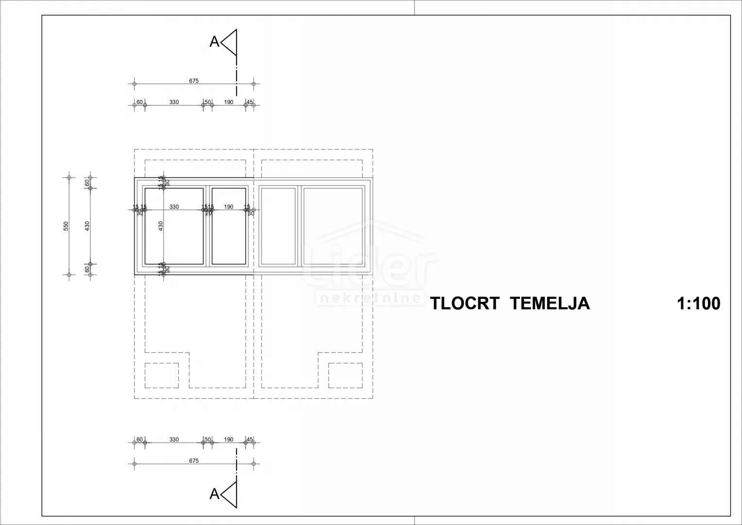 jurdani-obadi, građevinski teren od 314m2, za 3 stambene jedinice, prijavljena gradnja - slika 5