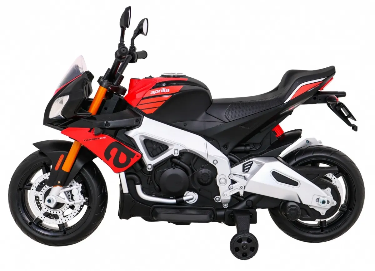 Licencirani motor na akumulator Aprilia Tuono V4 - crveni - Mursko Središće