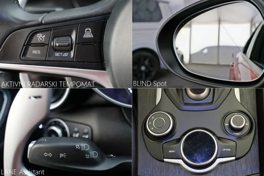 alfa romeo giulia 2.2jtdm at8 super led+biksenon navi radar - slika 4