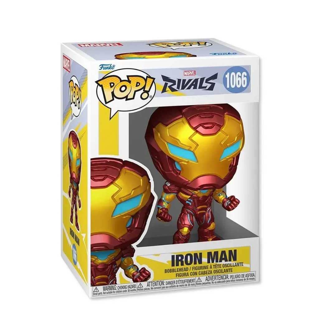 Funko Pop! Games: Marvel Rivals – Iron Man #1066 - Zagreb