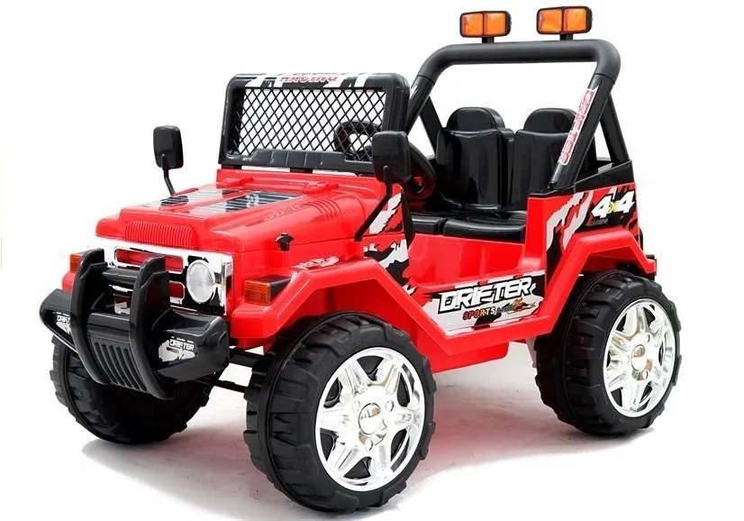 auto na akumulator s618 raptor- crveni - slika 2
