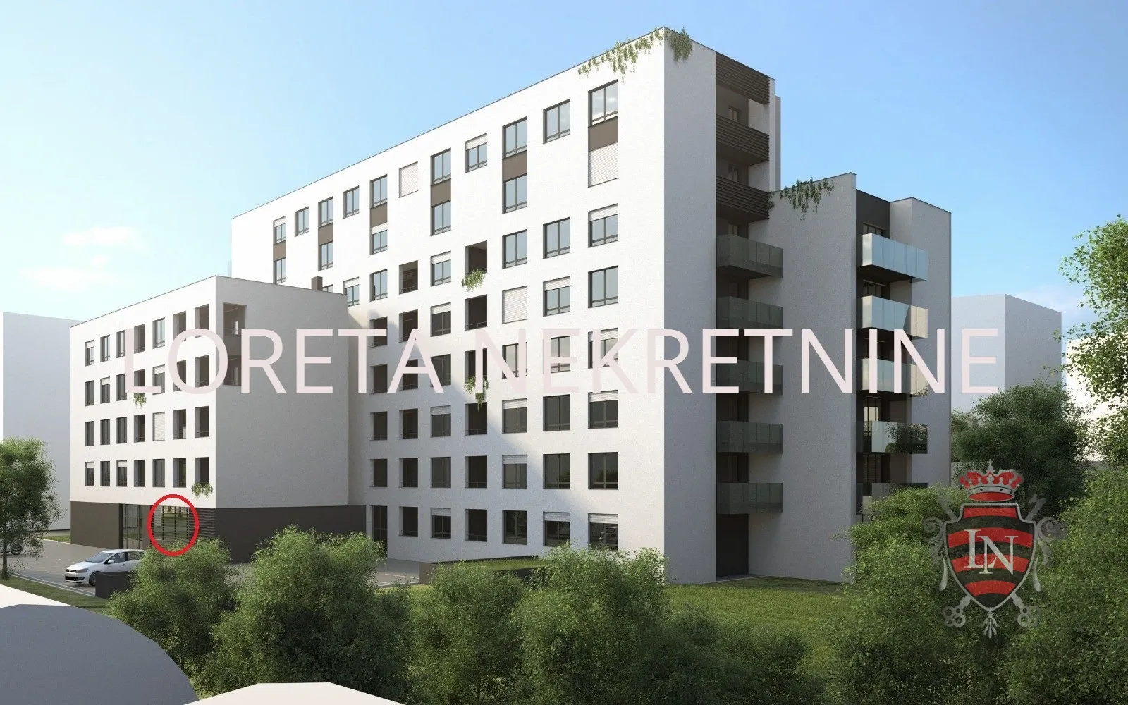 garaža u garaži zgrade, 21 m2, špansko-oranice - slika 2