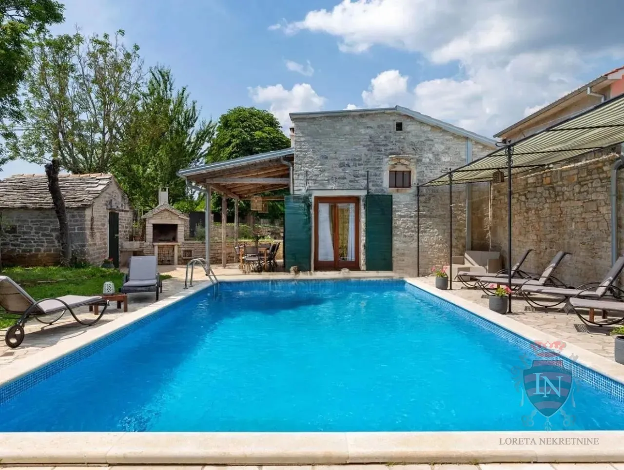 kamena kuća s bazenom 280 m2, gračišće, istra - slika 7