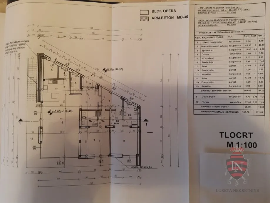vila s pogledom 128 m2, vodnjan - slika 26