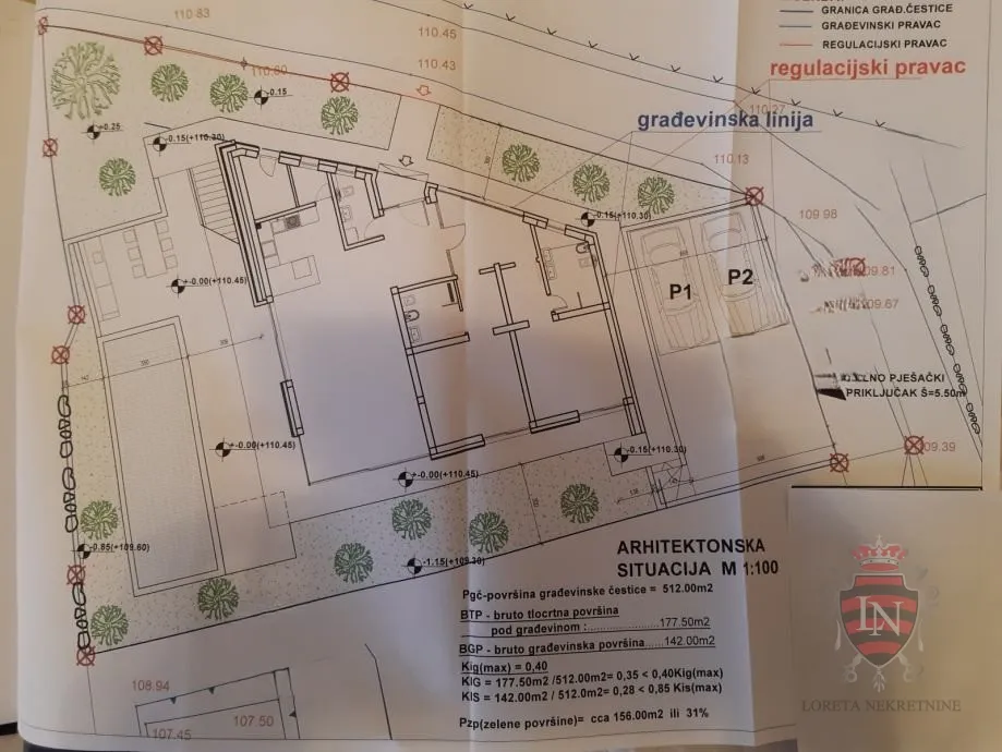 vila s pogledom 128 m2, vodnjan - slika 27