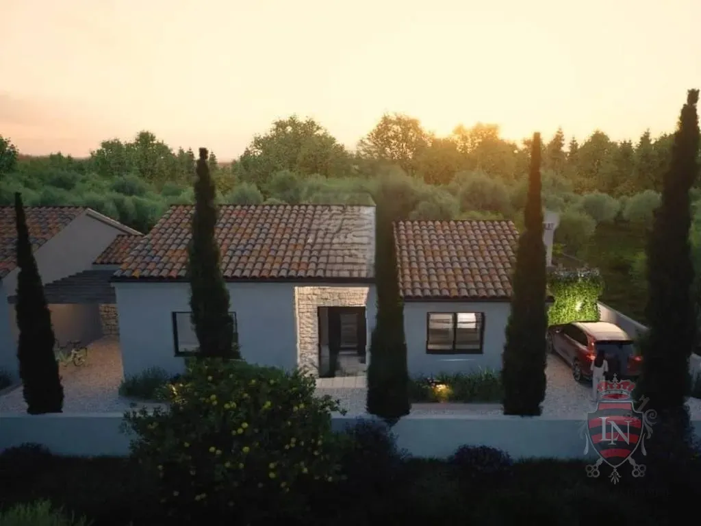kuća s bazenom 104 m2, kaštelir-labinci, novogradnja - slika 1