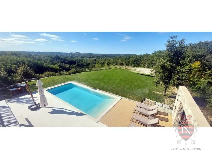 kuća s bazenom 200 m2, motovun, istra - slika 12