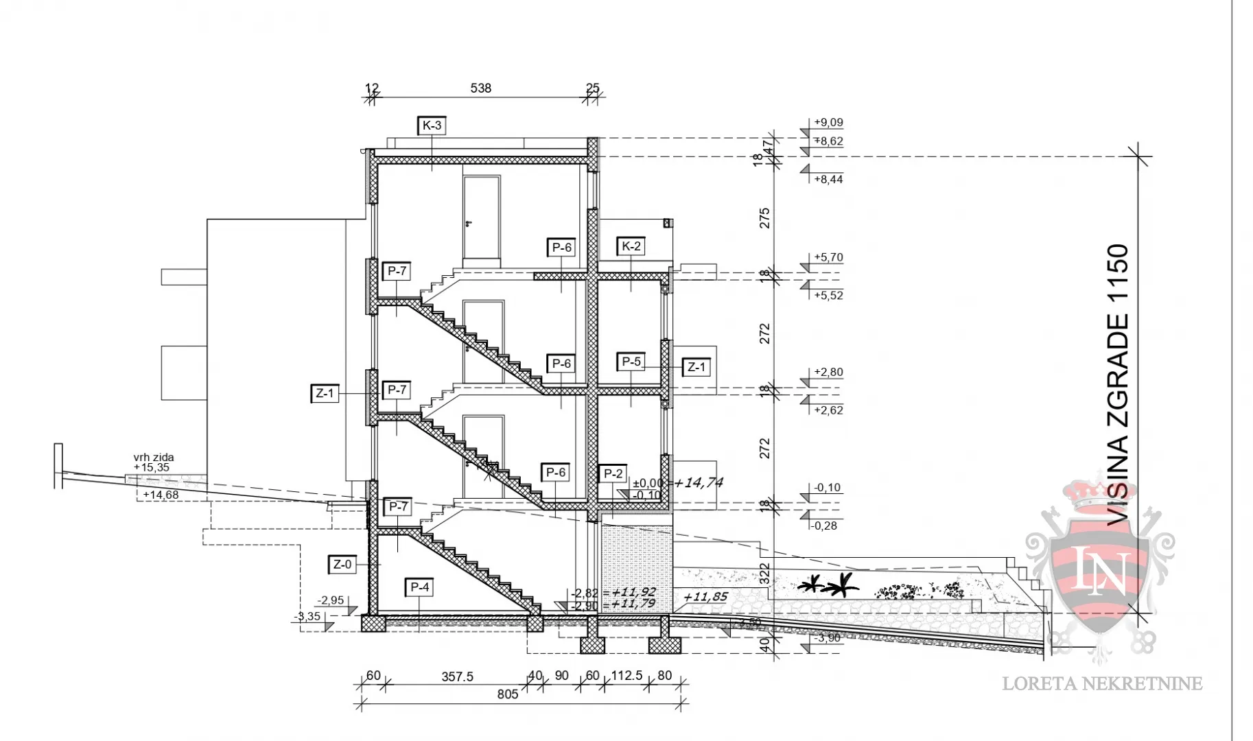 stan 3 novogradnja 164,99 m2, ražanac - slika 10