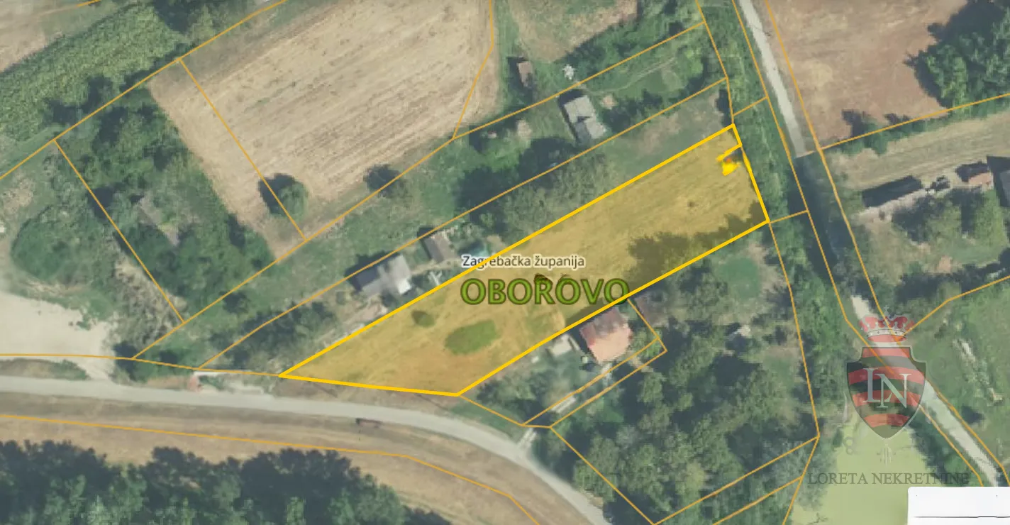 Zemljište s dozvolom za dom za starije osobe, 3410 m2 - Oborovo, Rugvica
