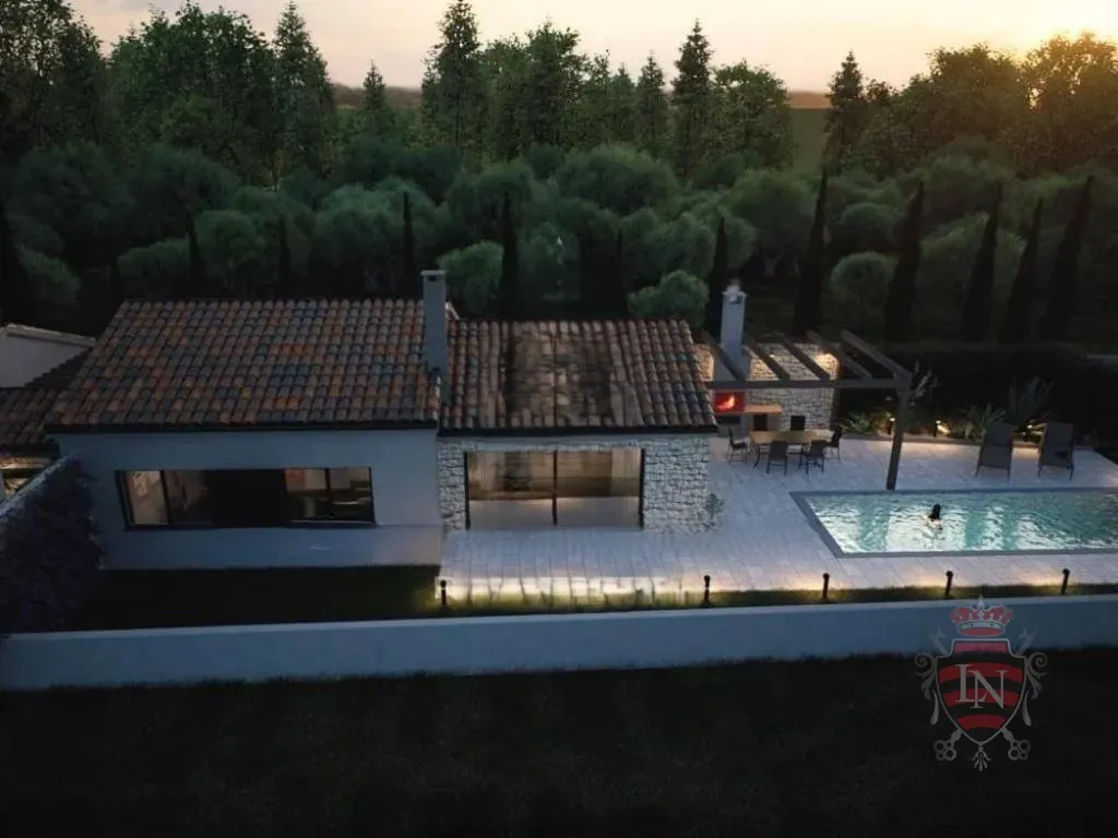 kuća s bazenom 104 m2, kaštelir-labinci, novogradnja - slika 10