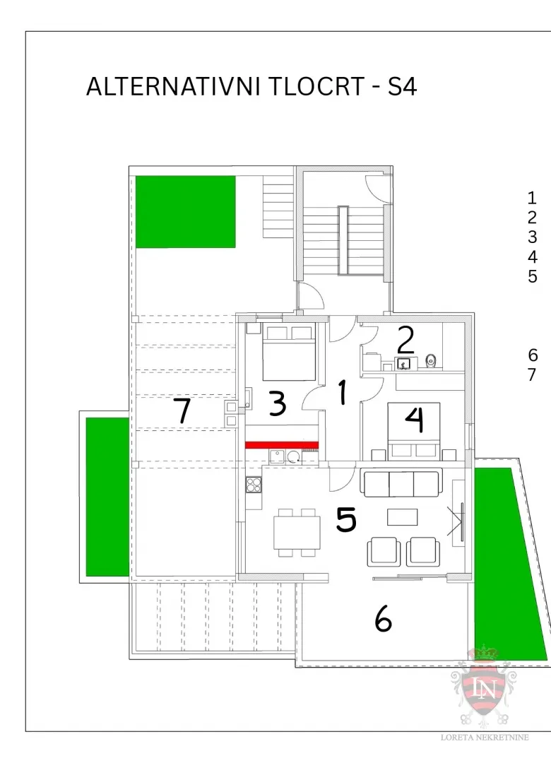 novogradnja dubrovnik, nuncijata s4, 168 m2 sa bazenom - slika 23