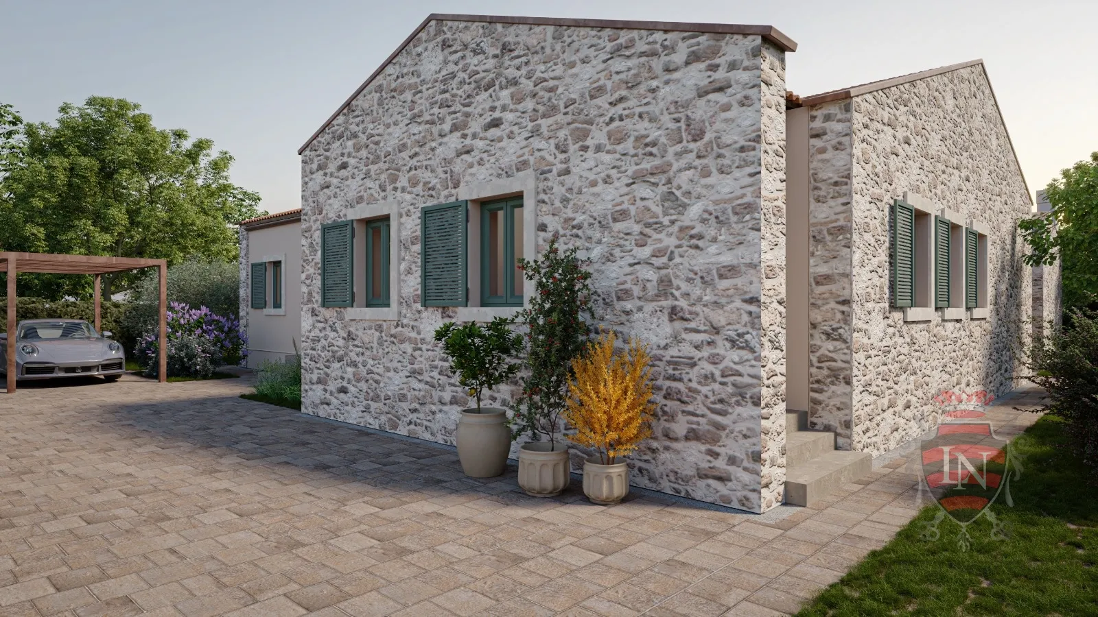 građevinsko zemljište, 639 m2, kuća + bazen u izgradnji! - slika 3