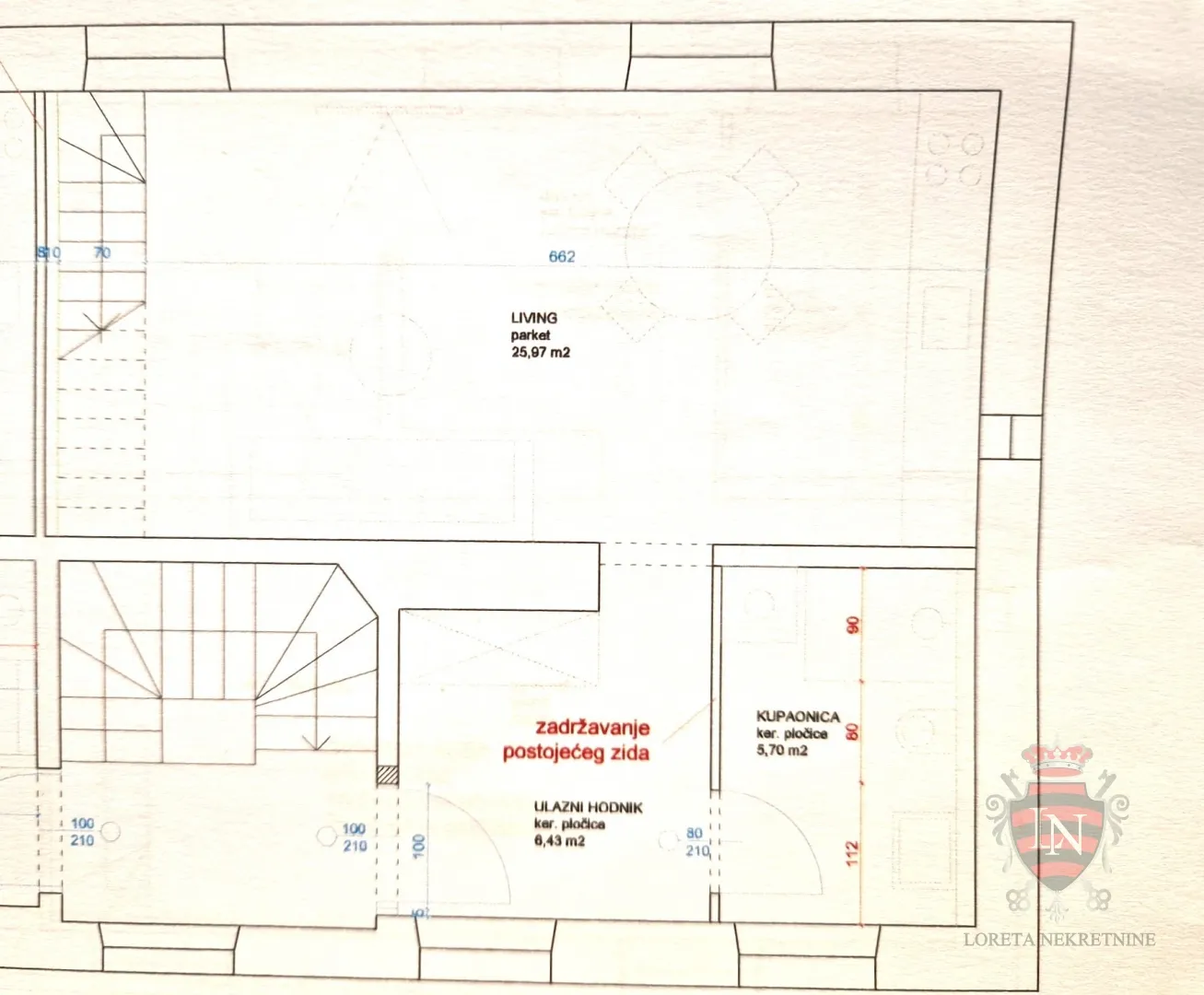 dvoetažni renovirani stan 66 m2, šibenik - slika 16