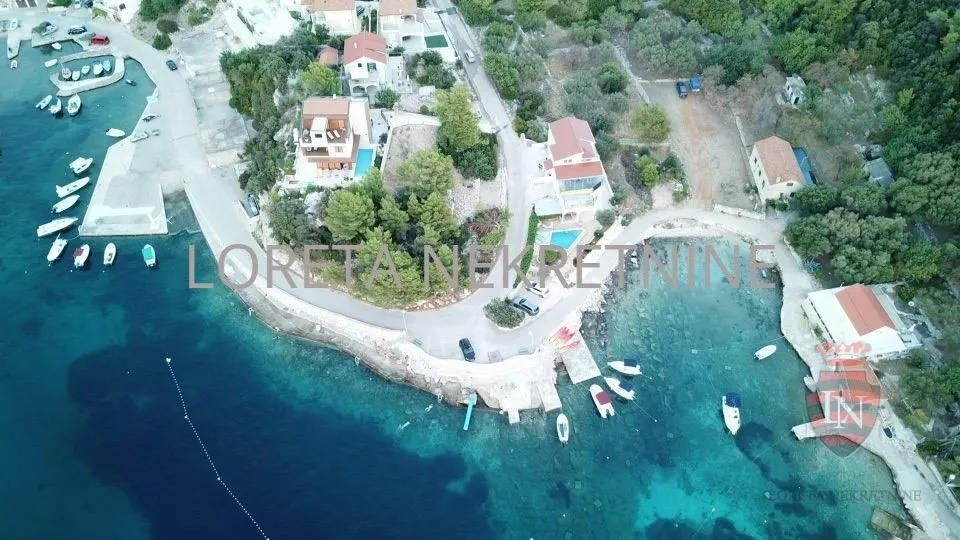 građevinsko zemljište, gršćica, korčula, 730 m2, prvi red do mora! - slika 6