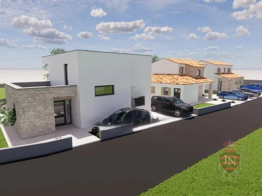 kamena kuća s bazenom, novogradnja, poreč - slika 5