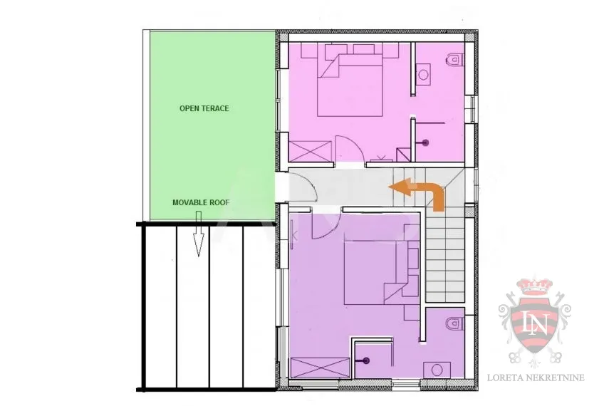 kuća s bazenom 200 m2, motovun, istra - slika 37