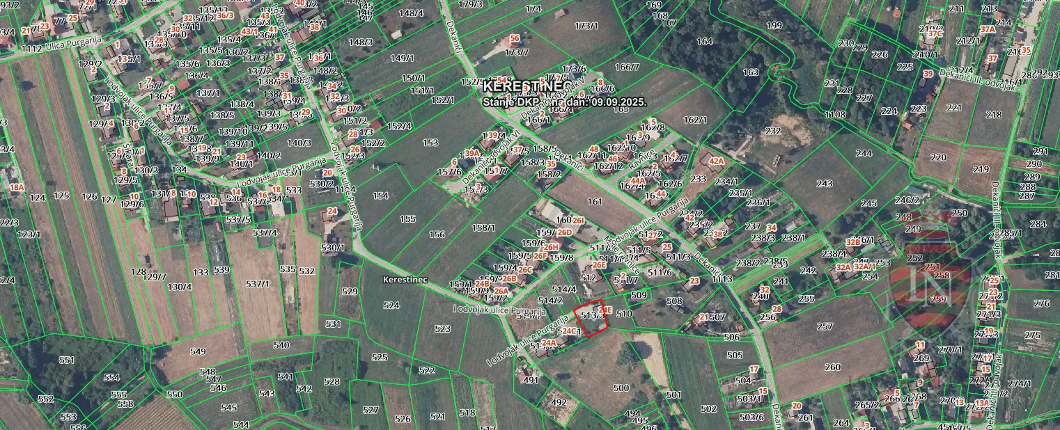 građevinsko zemljište s kućom, 791 m2, kerestinec - slika 2
