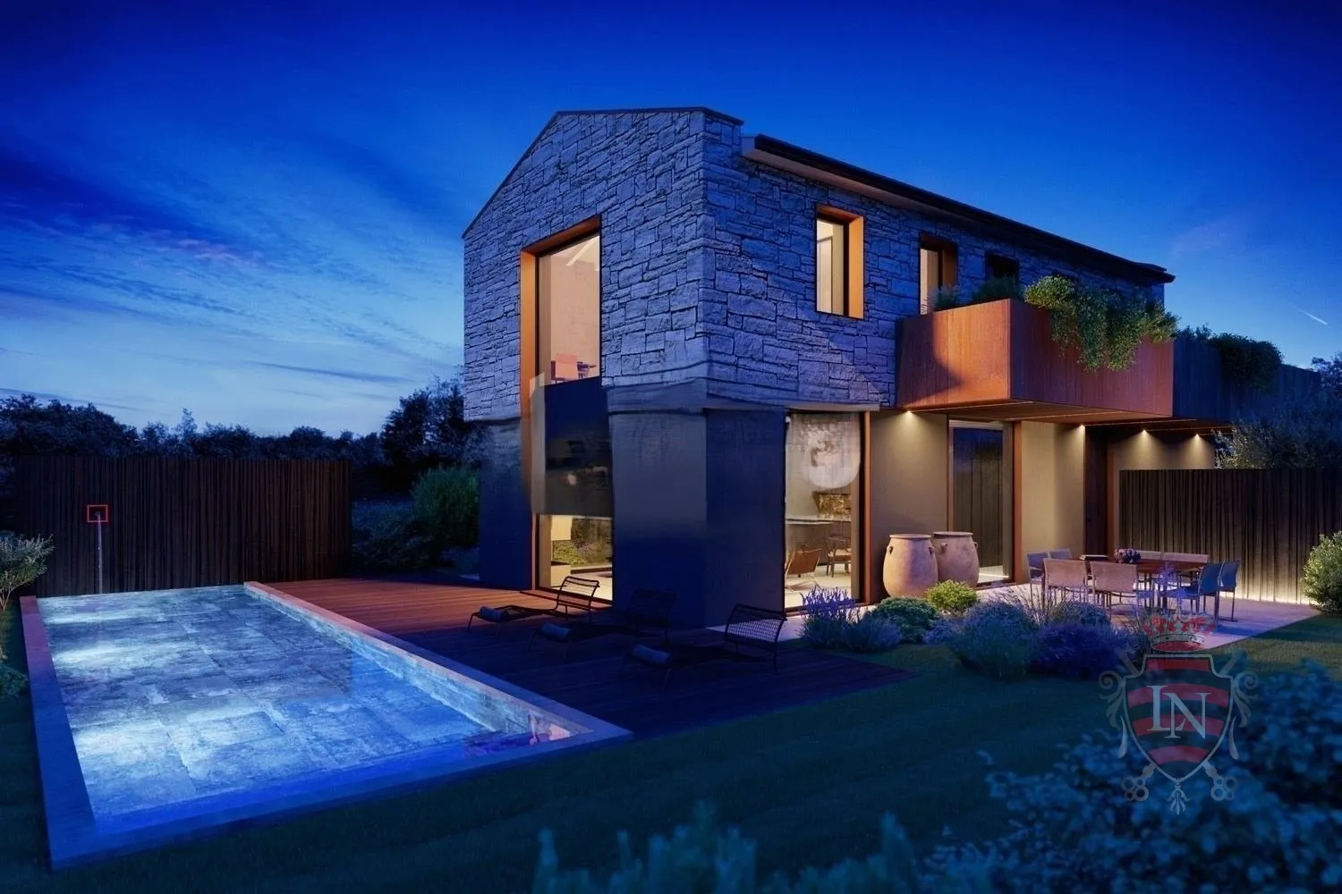 Luksuzna vila, Bale, Istra, bazen, 175 m2 na parceli od 503 m2