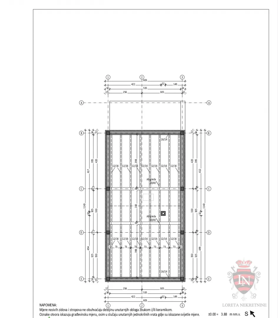 zemljište s projektom i dozvolom oko 700 m2, pelješac - slika 46