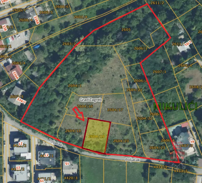 mikulići — građevinsko zemljište 648 m² | pravilan oblik, pogled i 160 €/m² - slika 16