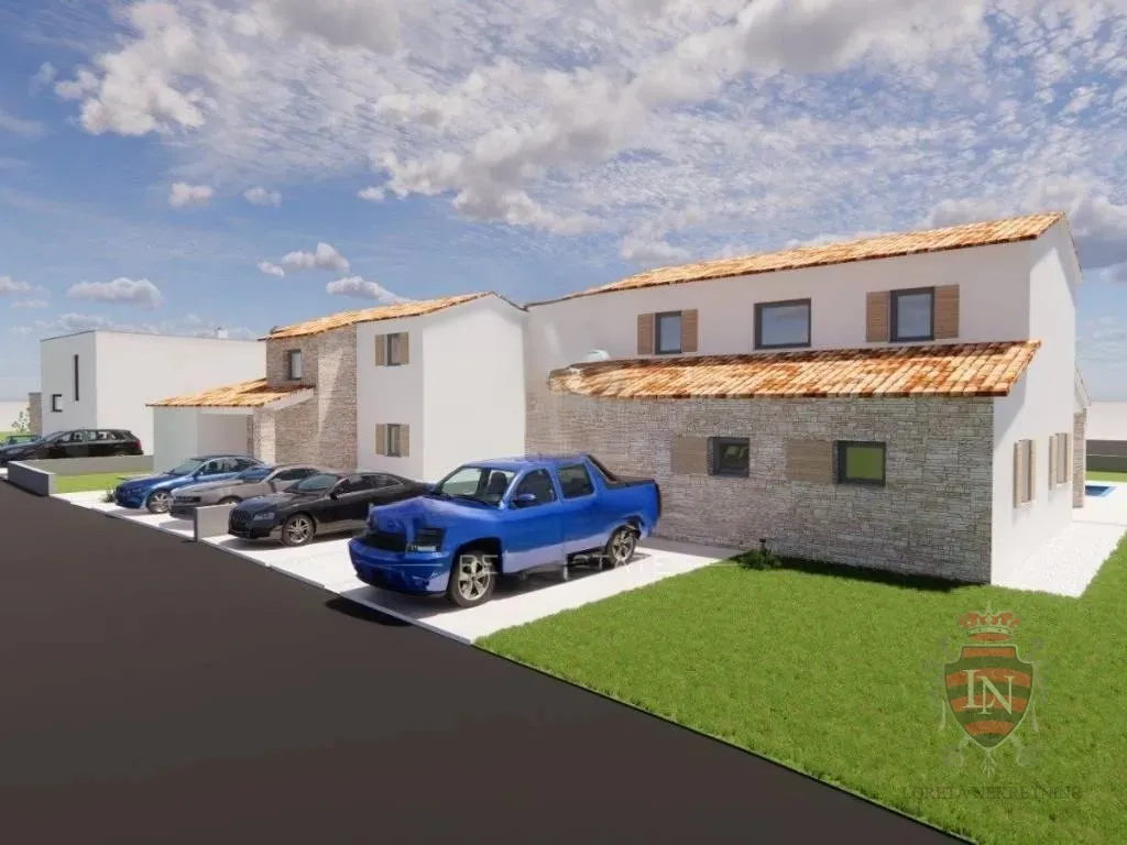 kamena kuća s bazenom, novogradnja, poreč - slika 4