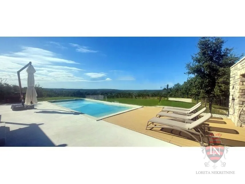 kuća s bazenom 200 m2, motovun, istra - slika 11