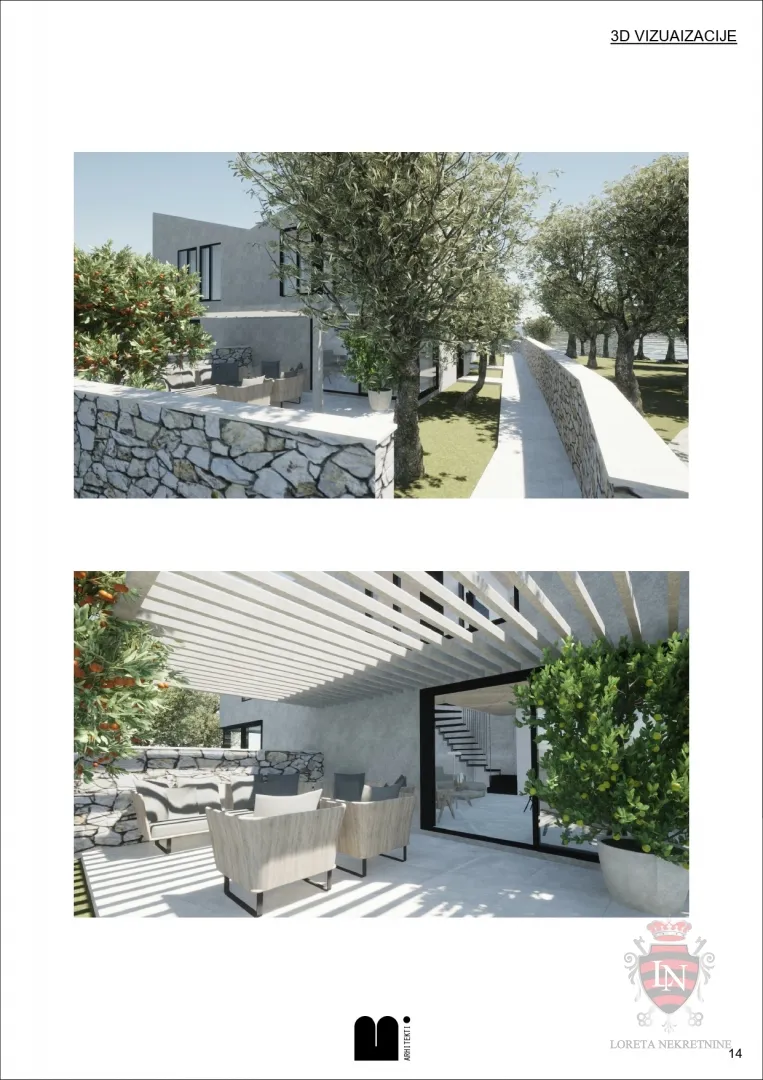 zemljište s projektom i dozvolom oko 700 m2, pelješac - slika 39
