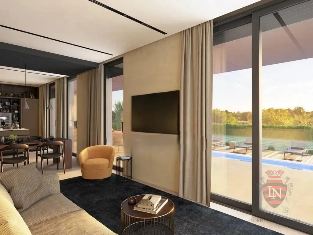 Kuća 98 m2 s bazenom Poreč, novogradnja - Garbina, Poreč