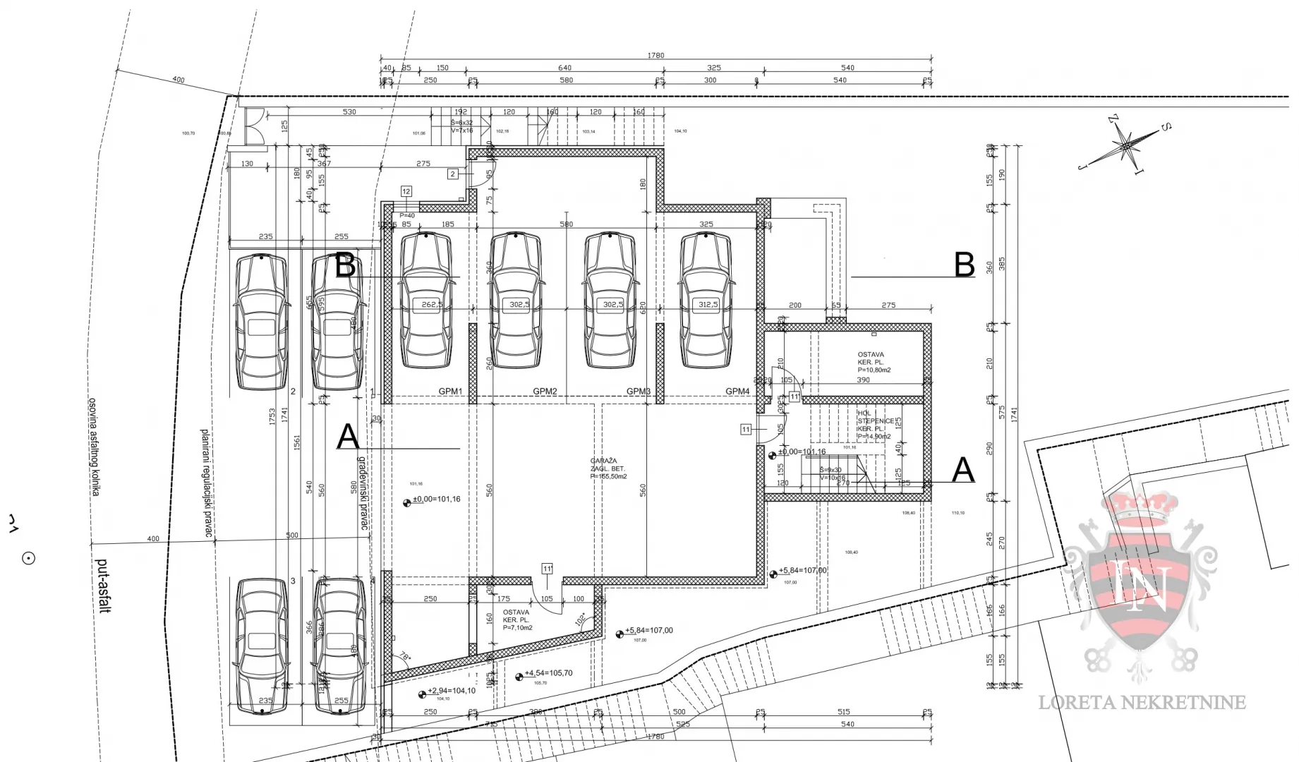 novogradnja dubrovnik, nuncijata s1, 153 m2 - slika 25