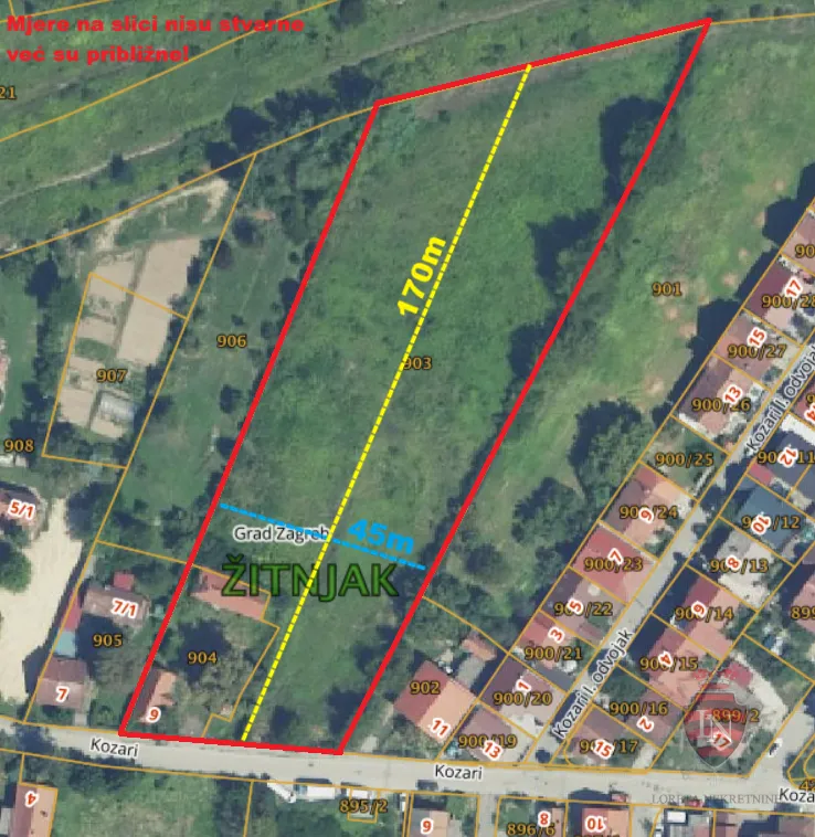 razvojna lokacija uz slavonska avenija | 8.308 m² | m1 / m2 | pravilan oblik | mogućnost okrupnjavanja - slika 31