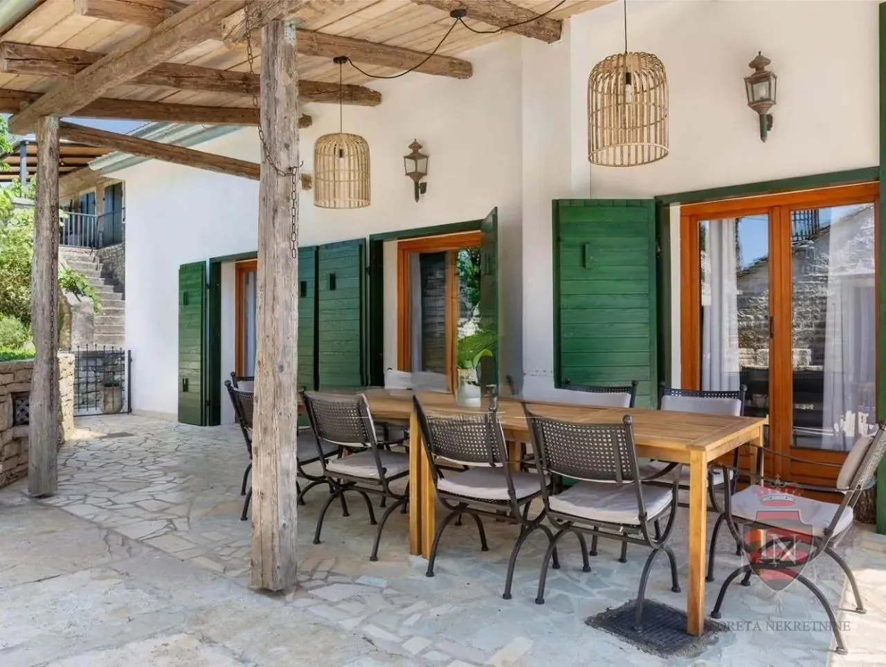 kamena kuća s bazenom 280 m2, gračišće, istra - slika 8