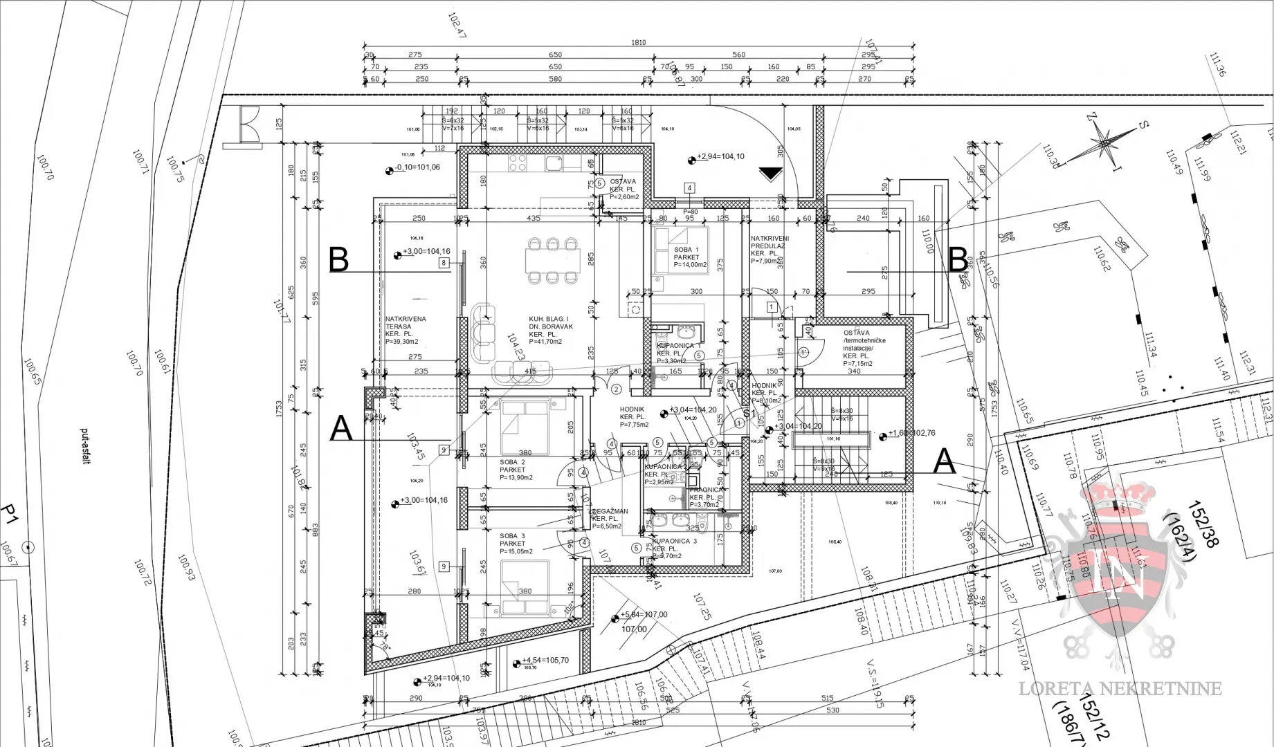 novogradnja dubrovnik, nuncijata s1, 153 m2 - slika 33