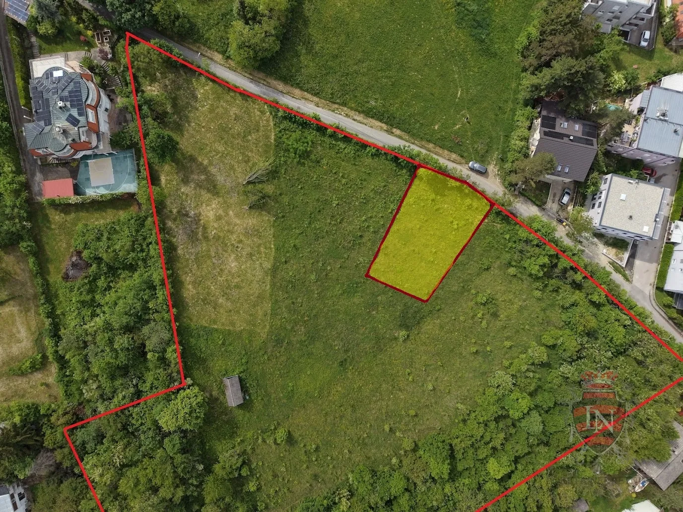 mikulići — građevinsko zemljište 648 m² | pravilan oblik, pogled i 160 €/m² - slika 12