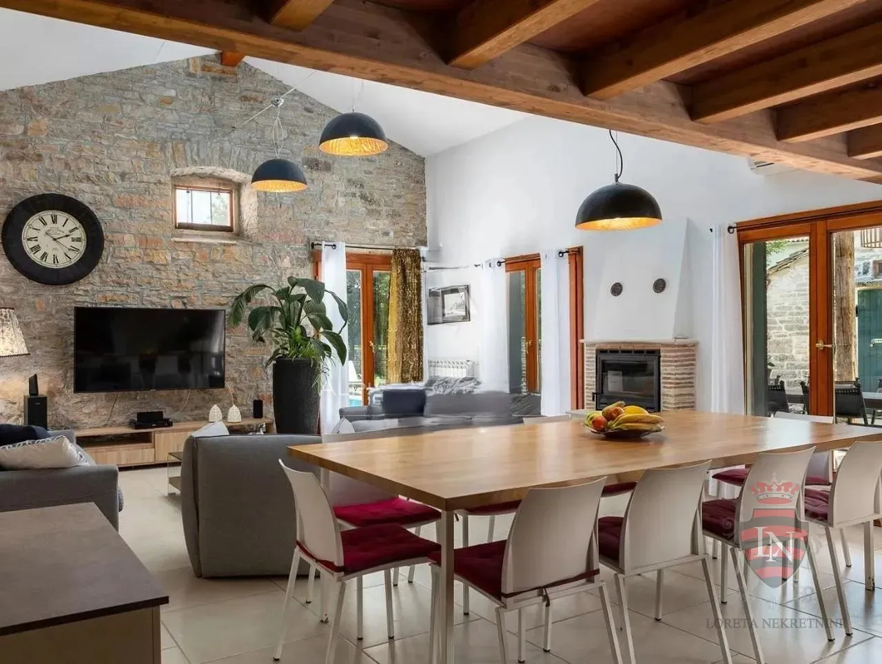 kamena kuća s bazenom 280 m2, gračišće, istra - slika 22