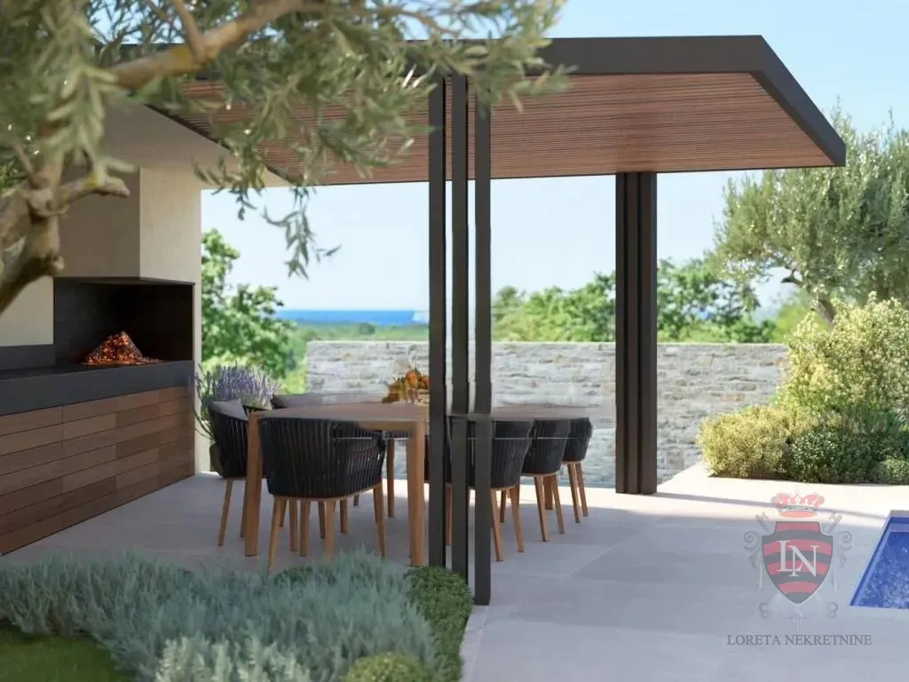 kamena kuća s bazenom tinjan, 150 m2 - slika 6