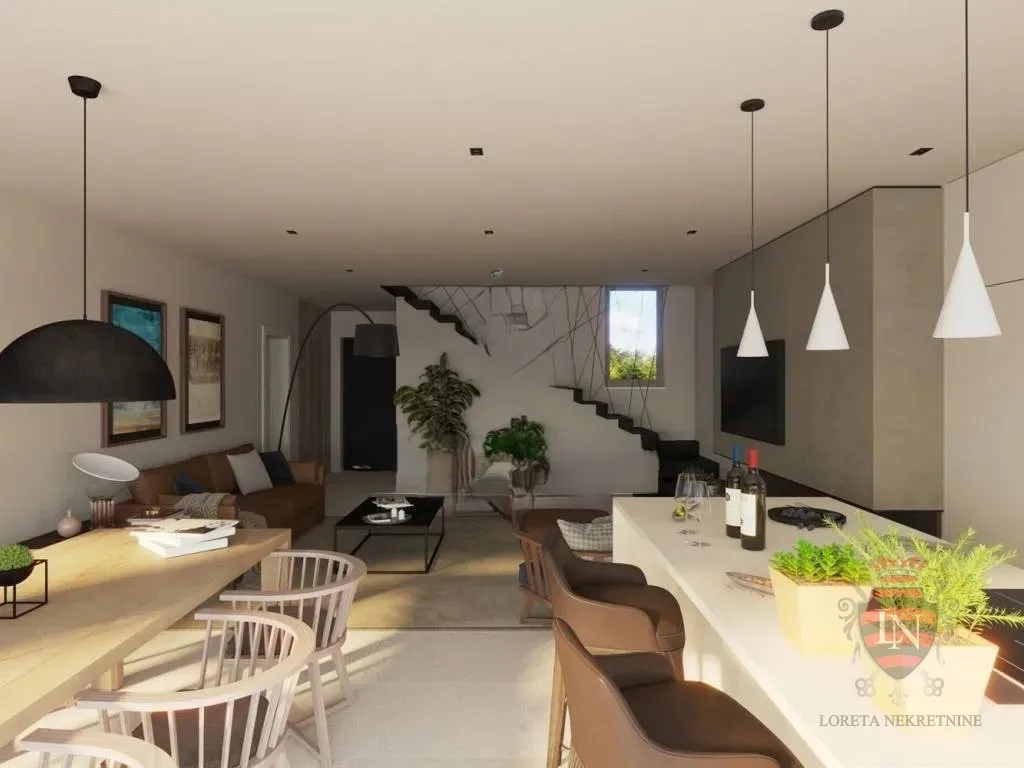 kamena kuća s bazenom tinjan, 150 m2 - slika 9