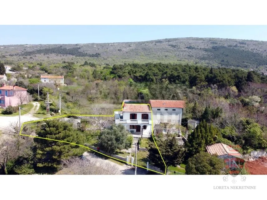 kuća s pogledom na more 150 m2, raša, istra - slika 5
