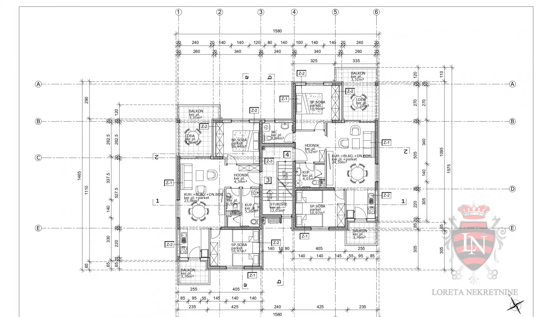 stan 3 novogradnja 164,99 m2, ražanac - slika 7