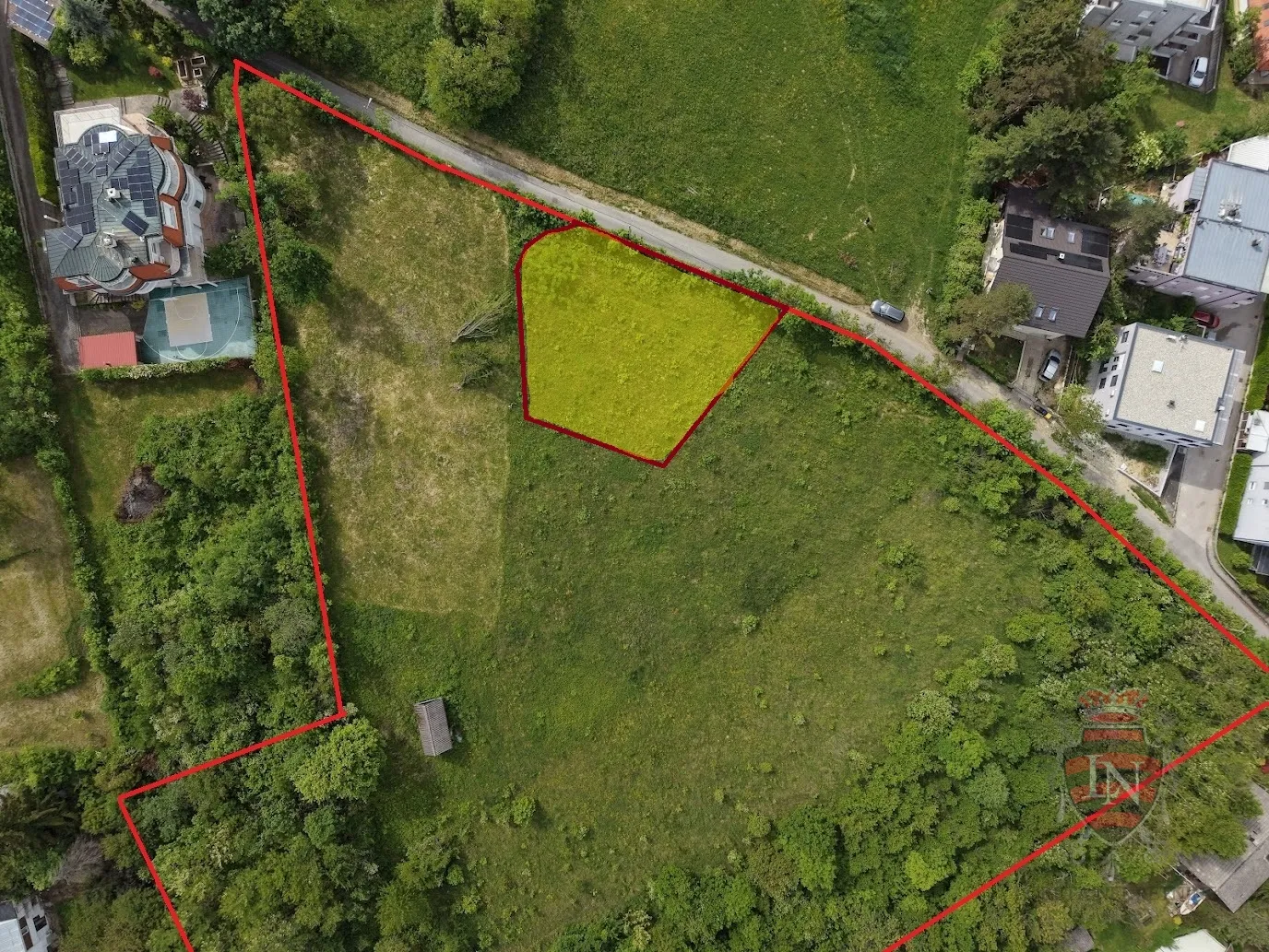 mikulići — građevinsko zemljište 734 m² | pravilan oblik, pogled i 160 €/m² - slika 11