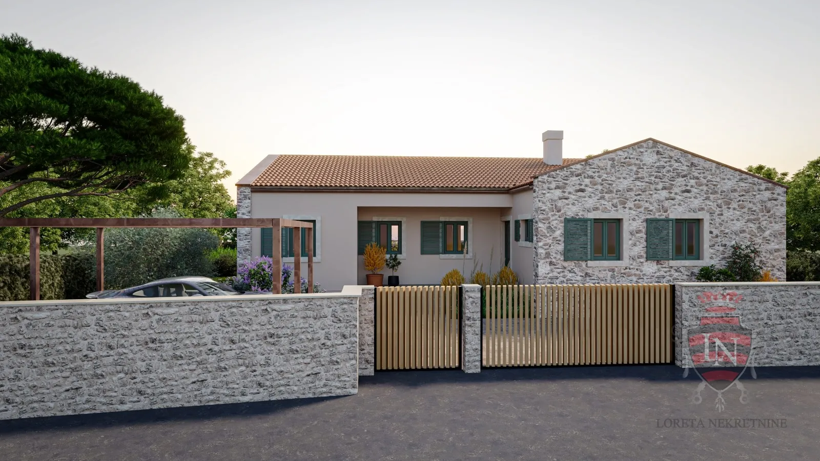 građevinsko zemljište, 639 m2, kuća + bazen u izgradnji! - slika 2