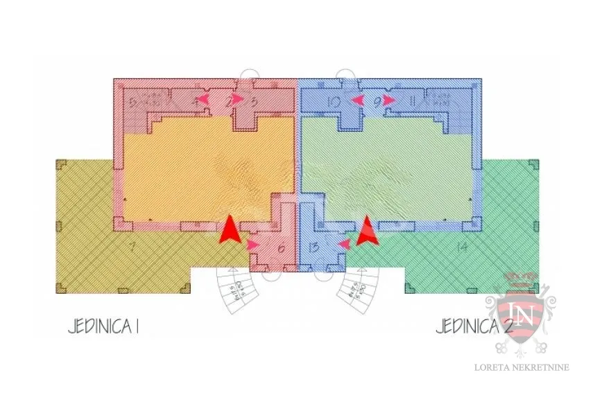 kuća s bazenom 175 m2, labin, istra - slika 18