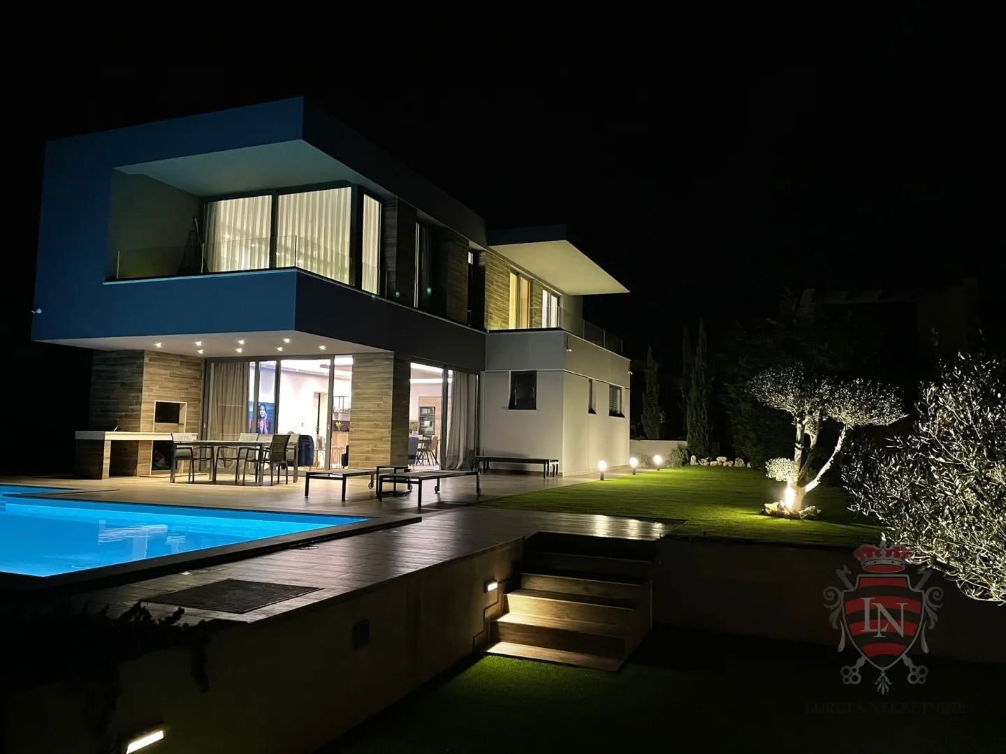 luksuzna vila 179 m2 s bazenom + okućnica, otok krk - slika 24
