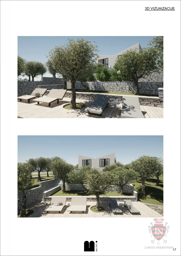 zemljište s projektom i dozvolom oko 700 m2, pelješac - slika 36